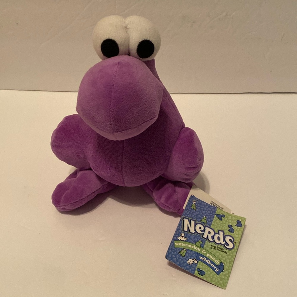 Nerds mascot plush grape NWT